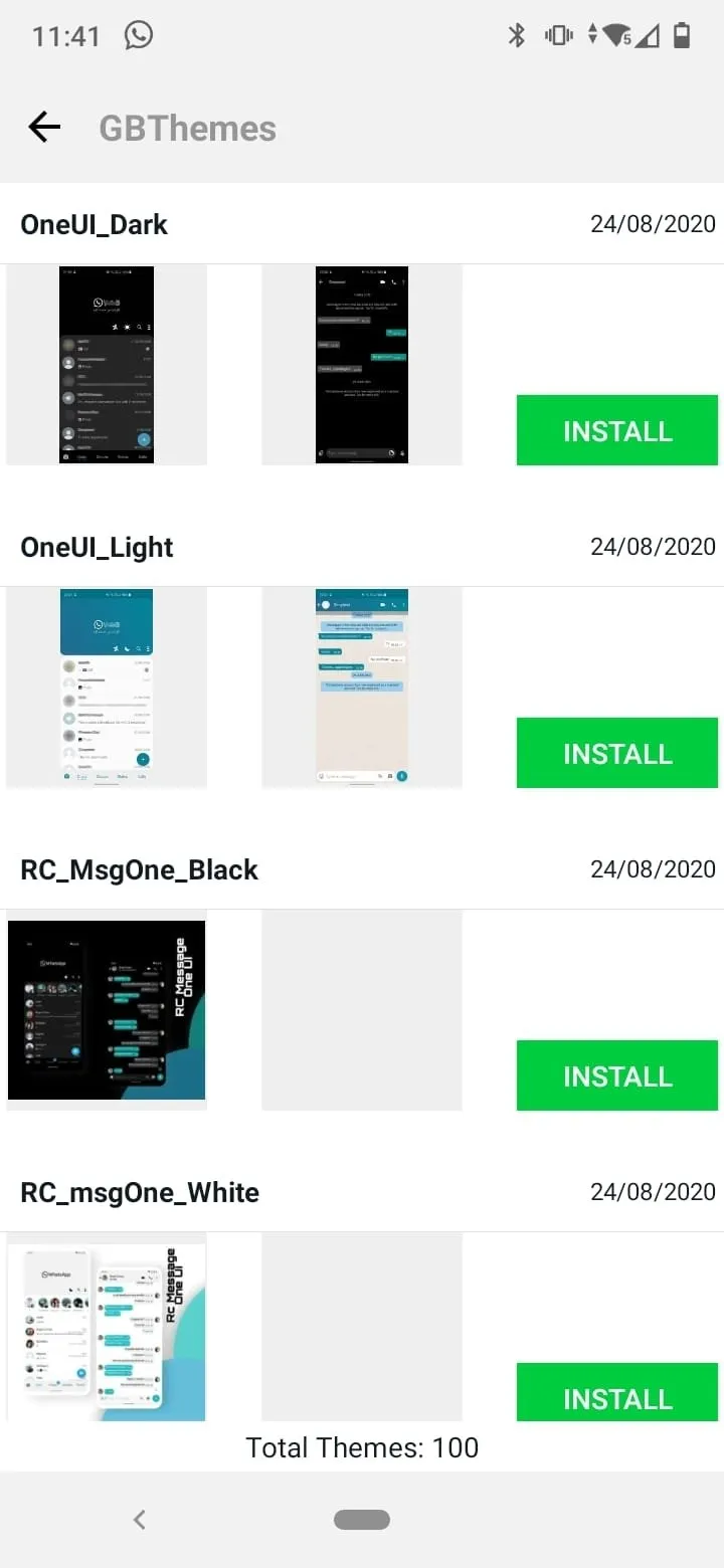WhatsApp Plus Themes — WhatsApp Plus screenshot